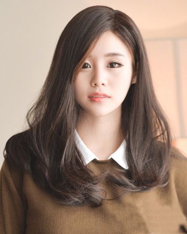 梨花头发型中长款,2020年最流行的梨花头发型