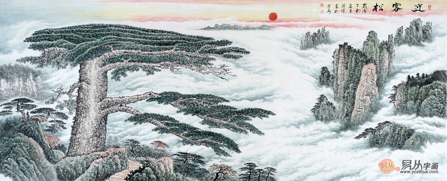 家中挂的字画寓意好的有什么,家中挂天鹅画的寓意