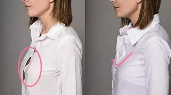 衬衫下摆穿的时候外翻怎么处理,穿衬衣胸前有缝隙怎么缝