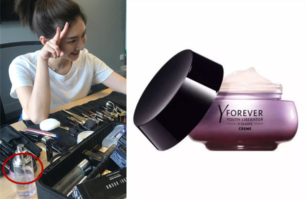 江疏影的护肤品,江疏影代言的素颜霜