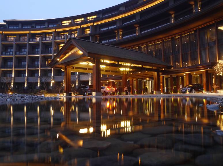 无锡拈花湾波罗蜜多酒店,无锡拈花湾日式风格酒店