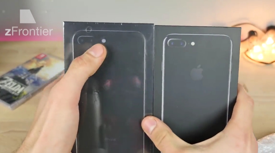 iphone7全新开箱,苹果官网买iphone7黑色开箱