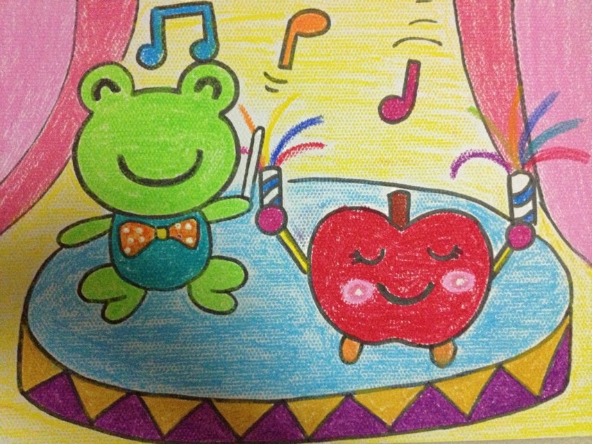 适合幼儿园小朋友画的趣味美术,儿童画创意画8-10岁马克笔画教学