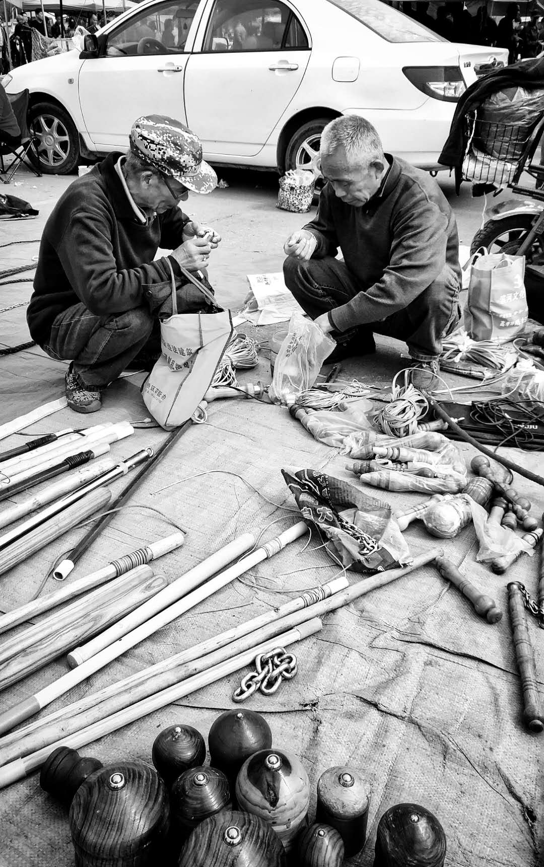 灞桥集市百态,灞桥人像写真