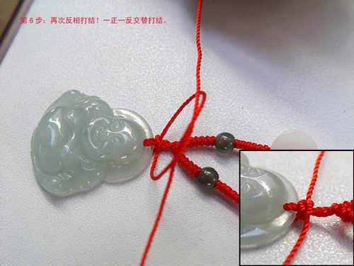 项链绳吊坠打结不伸缩,佛珠项链吊坠打结方法