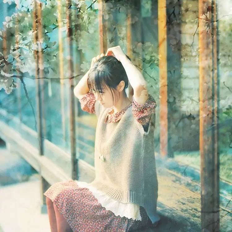 花季怎么拍好看,自由浪漫的人像照片