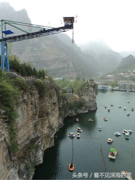 北京蹦极高度排行榜,北京蹦极推荐地方