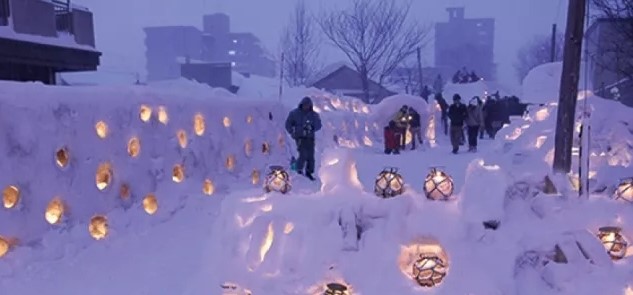 小樽初雪,小樽看日出