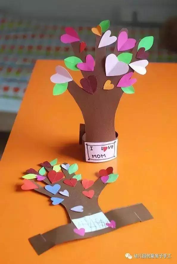 树枝卡纸做的创意手工幼儿园,卡纸手工制作小陀螺