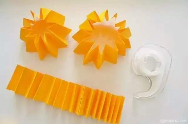 万圣节纸制作南瓜灯立体,万圣节南瓜灯折纸