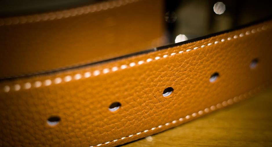 亮面银扣爱马仕腰带,爱马仕平滑扣腰带怎么用图解