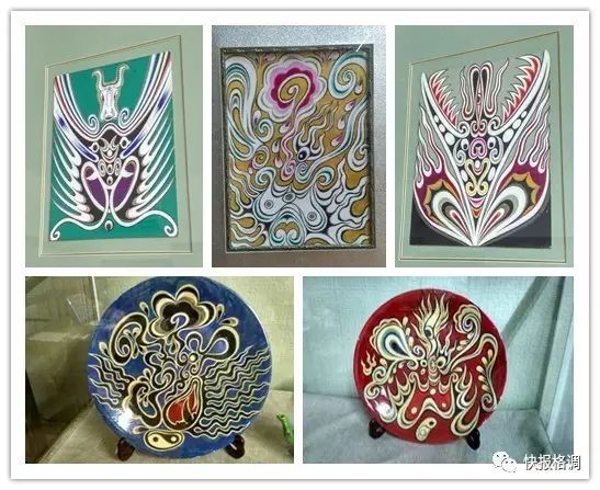 油画中国国粹脸谱,中国国粹戏曲风油画