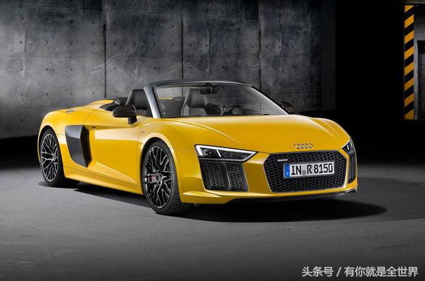奥迪audir8黑武士,AudiR8敞篷版