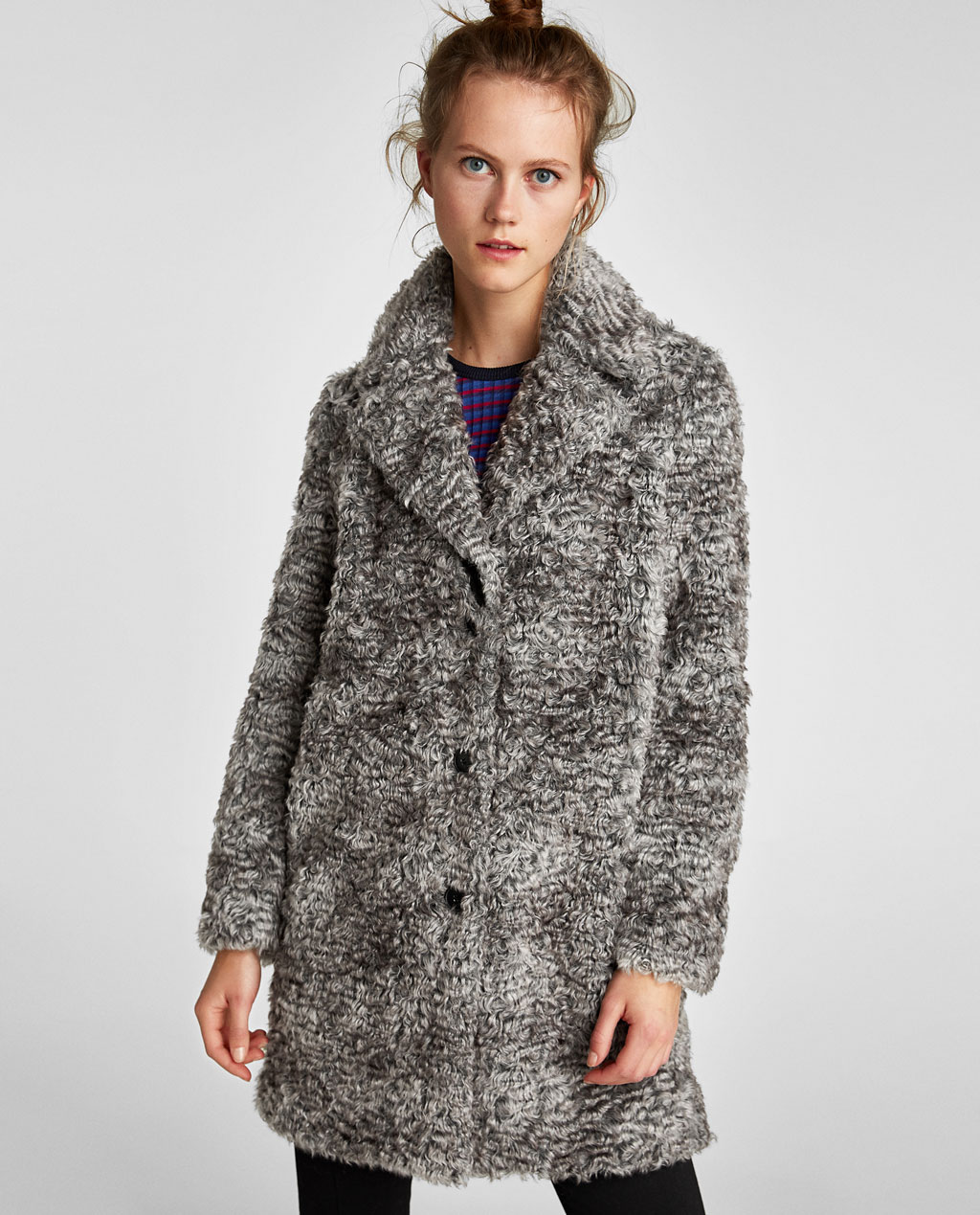 刘涛周冬雨上节目,刘涛同款泰迪熊外套