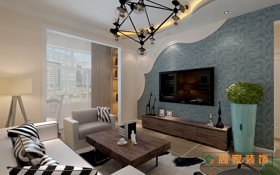 保利城三居室效果图,保利城一期三居室