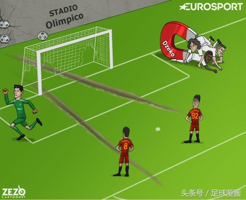 足坛经典时刻漫画,足球漫画的精彩瞬间