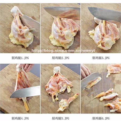 怎么给鸡翅去骨快速,鸡腿鸡翅去骨