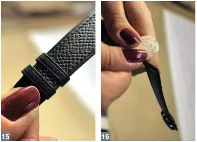 爱马仕皮革表带制作过程，你知道吗？请收藏