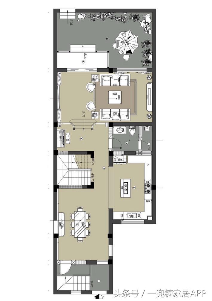 淡淡的粉红，这家美好得不像话