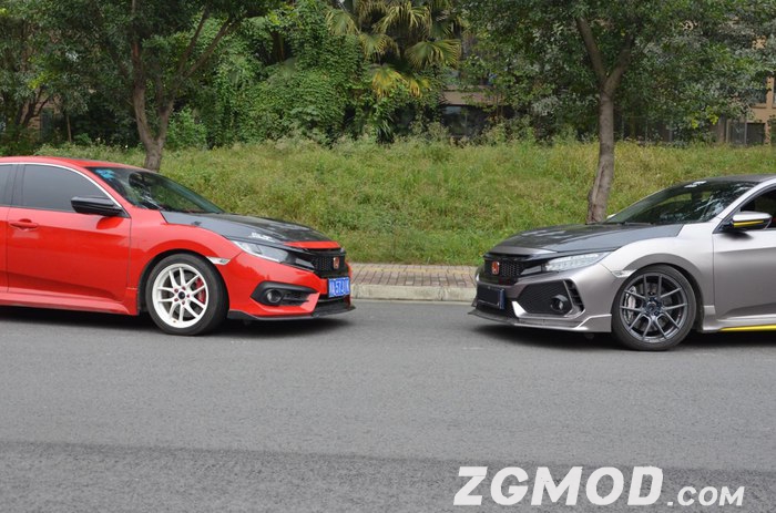 八代思域fa1改装案例,十代思域fc1改装案例