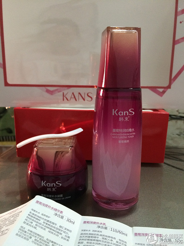 韩束巨补水套装测评,韩束净透淡斑焕白礼盒五件套