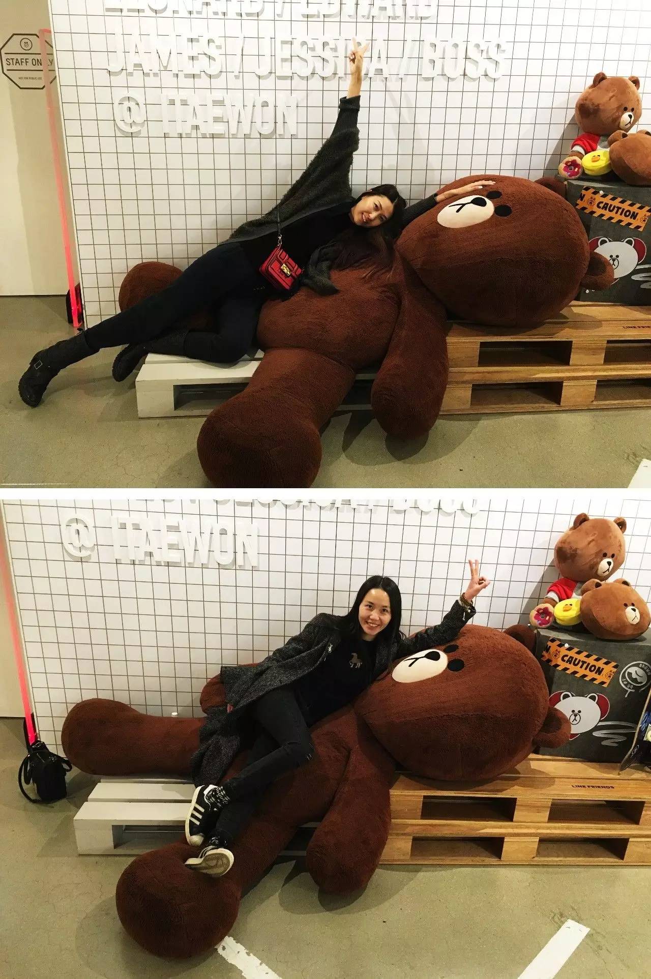 韩国街拍高清时装秀,韩国时装周街拍情侣