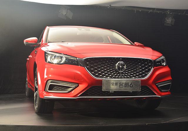 红名爵6黑顶,名爵六红