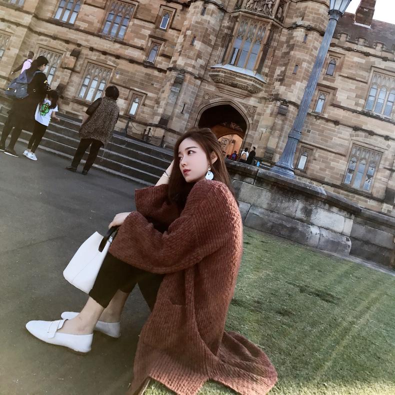 针织秋冬外套,针织外套冬天要怎么穿