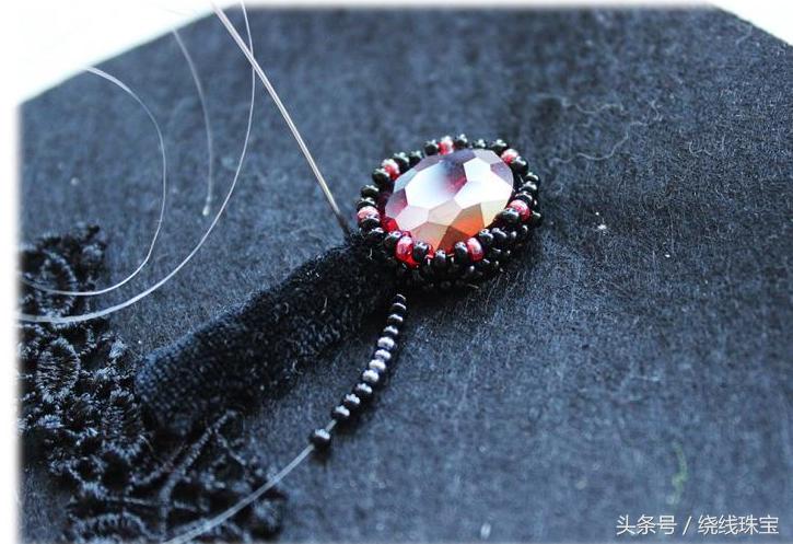 绕线胸针制作视频,diy珍珠发夹