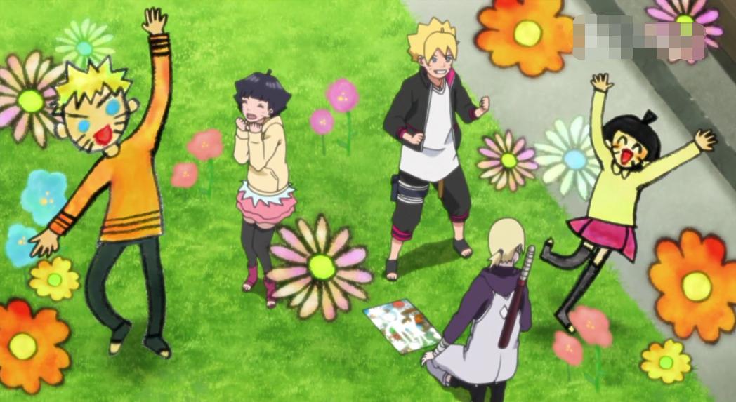 火影忍者雏田鸣人素描,火影忍者雏田婚前婚后的变化