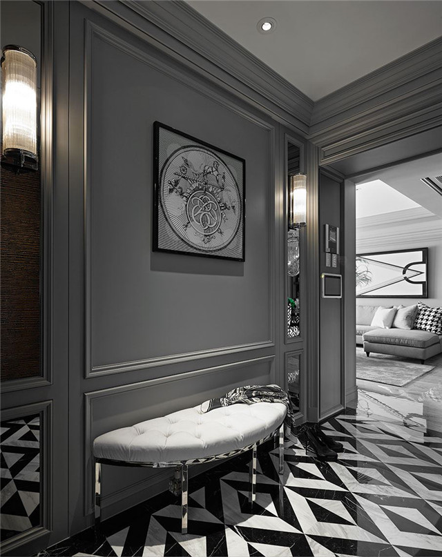 135平四室两厅现代轻奢装修风格,唐山107平米小户型装修风格