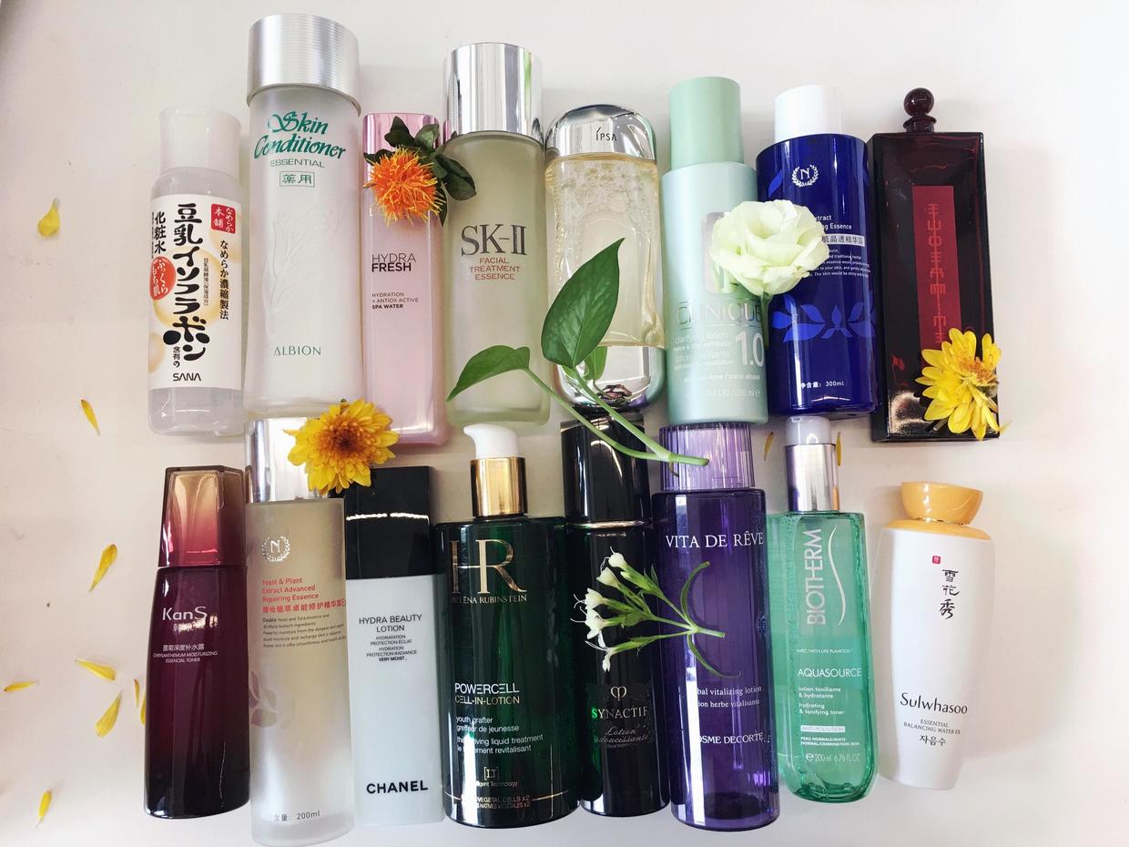 最好用的十大爽肤水测评,十大好用爽肤水测评