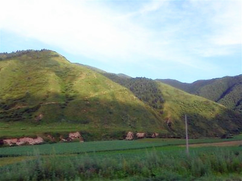 甘肃赏田园风光感受乡村魅力,甘肃渭源风景图片大全