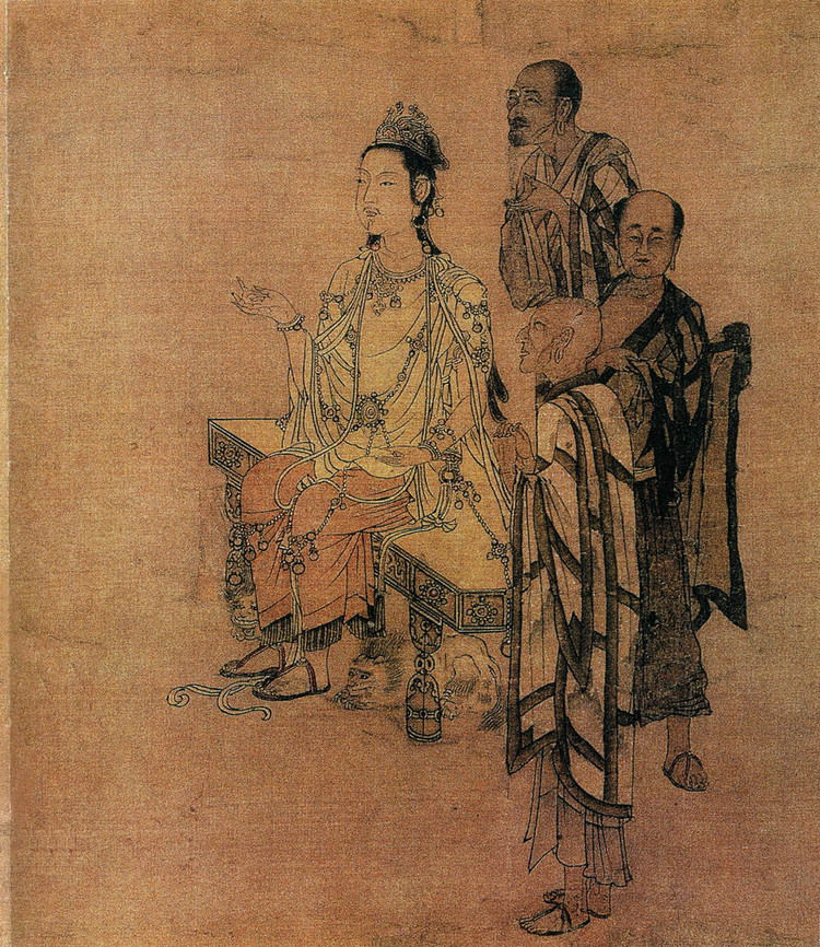 宋刘松年山水画精品欣赏,宋画四大家作品欣赏