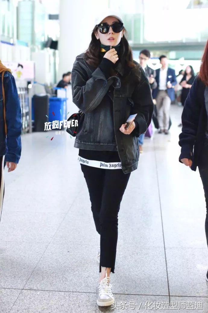 刘雯同款老爹裤,刘雯同款神仙裤