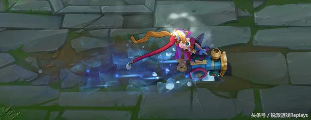 英雄联盟金克丝情人节皮肤视频,冰雪圣诞金克丝