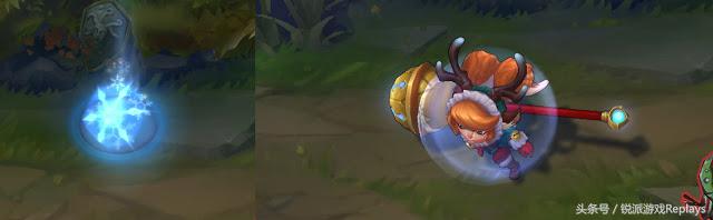 英雄联盟金克丝情人节皮肤视频,冰雪圣诞金克丝