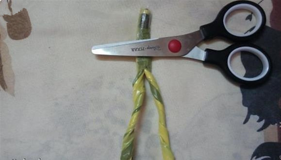 废旧塑料袋怎么做简单小花篮,环保手工制作废物利用手提篮