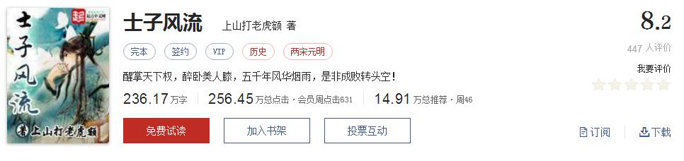 网络小说大神作家封神之作,起点评价5星95以上的小说