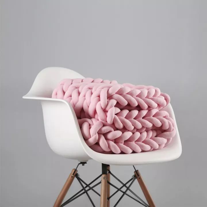 羊绒羊毛针织毯,手织羊绒毯