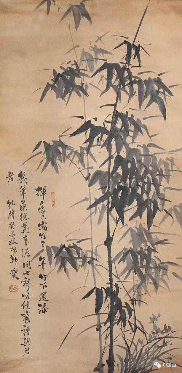 郑板桥的潍县署中画竹朗读视频,郑板桥竹子画大全