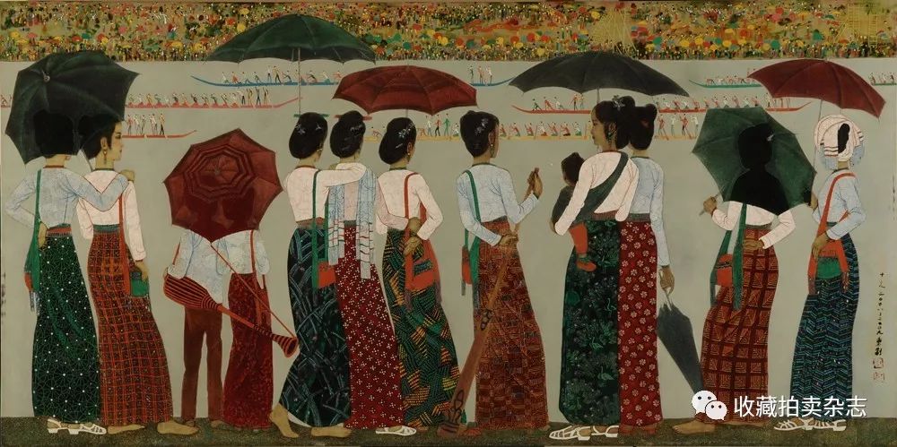 当代漆画展现中国时代风貌,漆画艺术展彰显艺术魅力