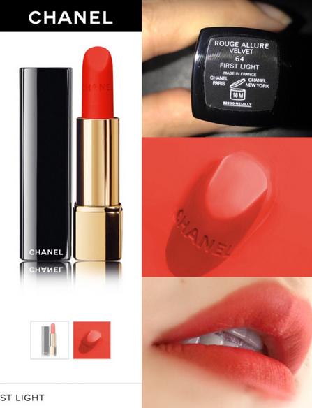 香奈儿口红试色，丝绒64、224、43，一个有故事的牌子