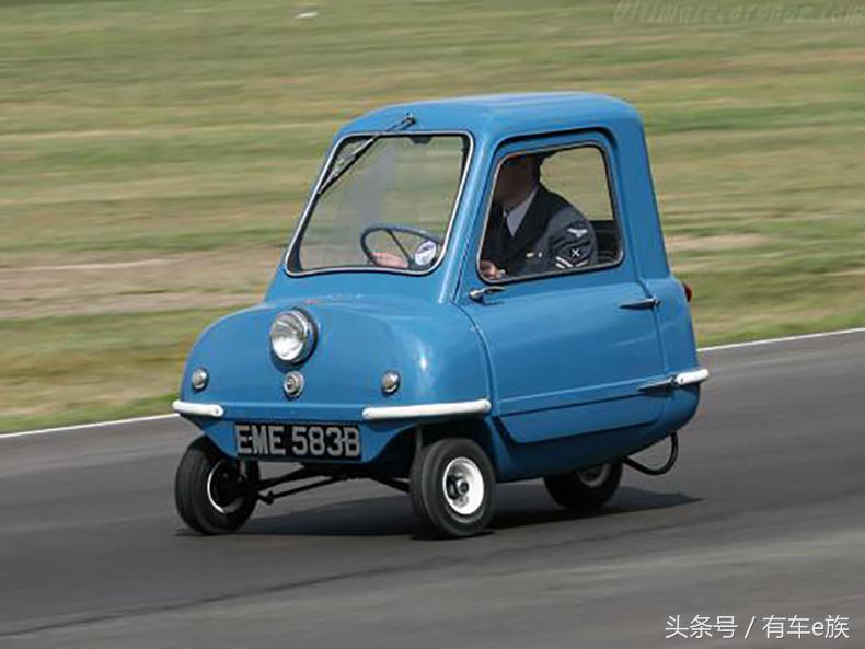 世界上最小的汽车，整车重量才60公斤