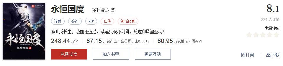 网络小说5大神作,500部精品网络小说神作集合