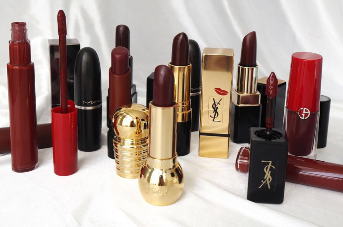 11支绝美秋冬开价口红试色分享,6支秋冬必备的姨妈色口红