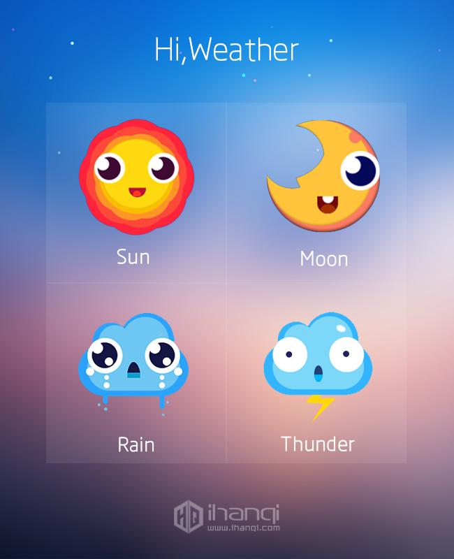 一波漂亮的logo设计欣赏,天气软件图标设计素材网站