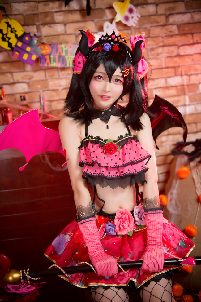 恶魔矢泽妮可cos (lovelivecos西木野真姬)