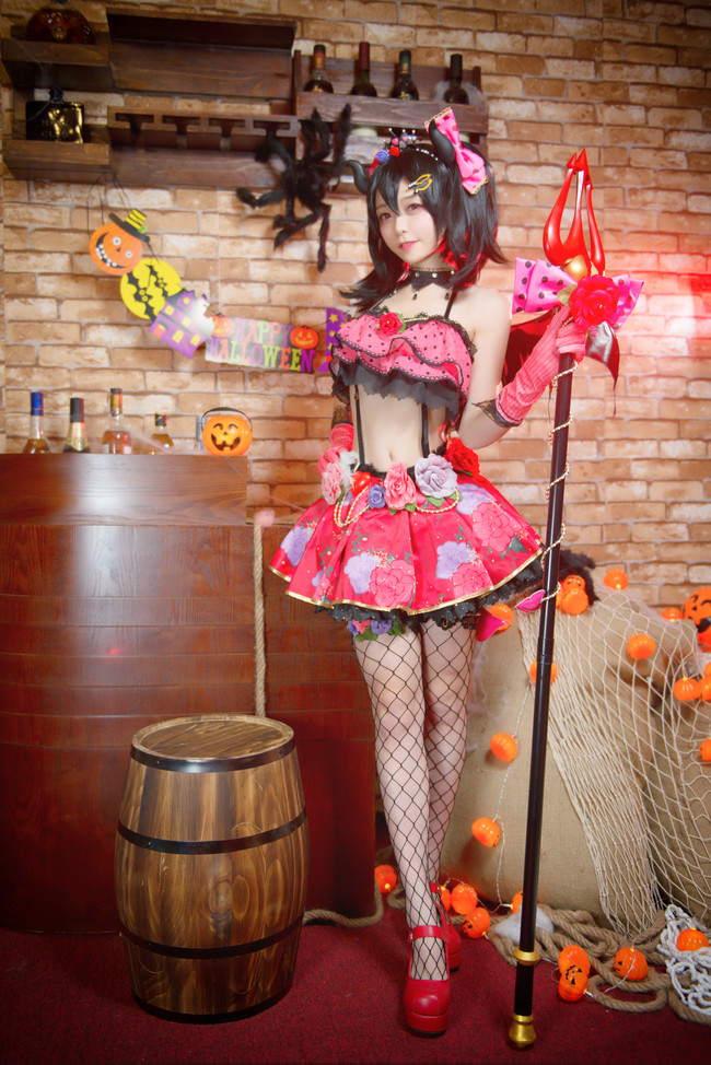 恶魔矢泽妮可cos (lovelivecos西木野真姬)