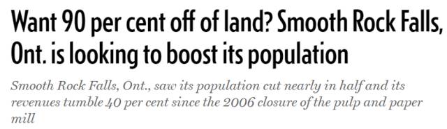 加拿大一个袖珍小镇,加拿大一个小镇多少钱